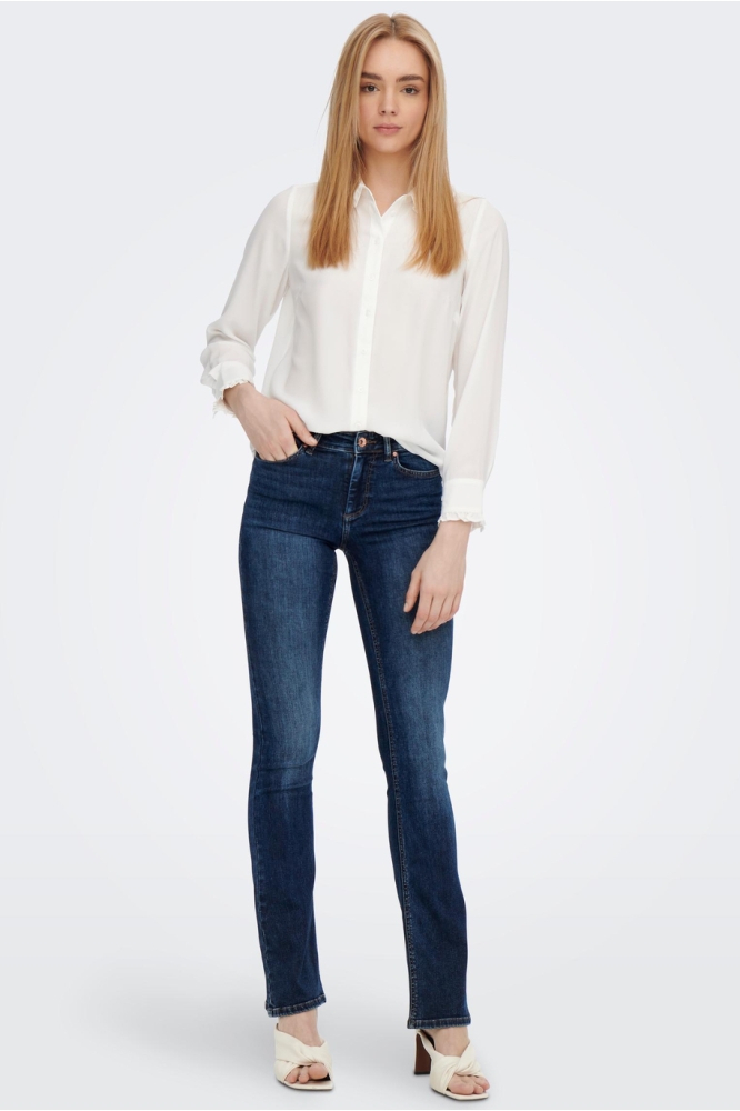 ONLBLUSH MID FLARED DNM TAI021 NOOS 15264050 Dark Blue Denim